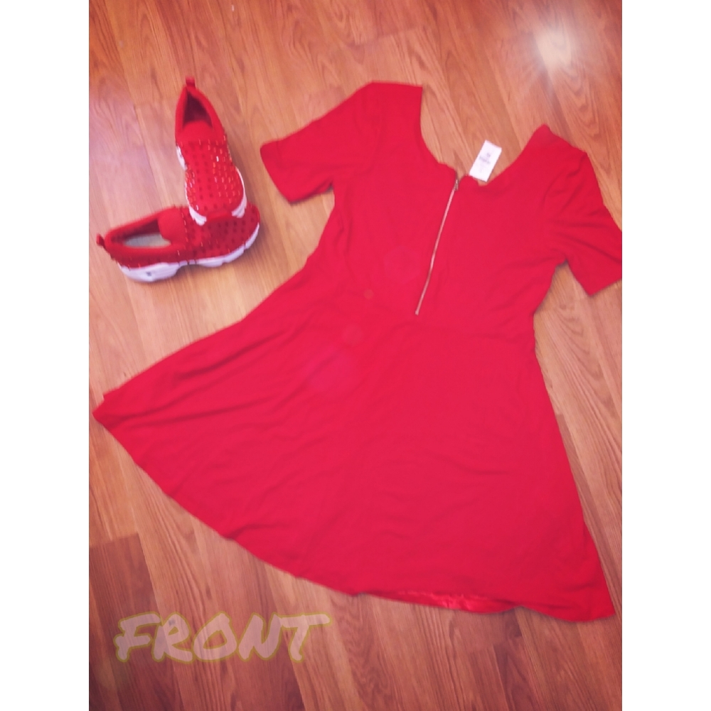 Red dress
